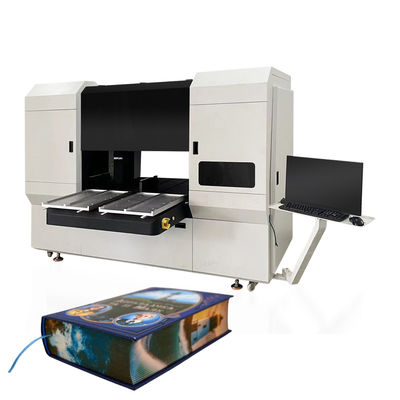 HXEP400 طابعة حافة محطة 2 4-8 طابعة حبر ملونة ، تكنولوجيا ميكرو بييزو ، طباعة دون توقف لكتب الكتل