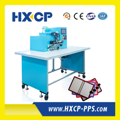 HX20EPL نصف الأوتوماتيكي مرنة قلم حلقة تطبيق آلة للكمبيوتر المحمول وإنتاج مذكرات في مع وضع العصابات المرنة
