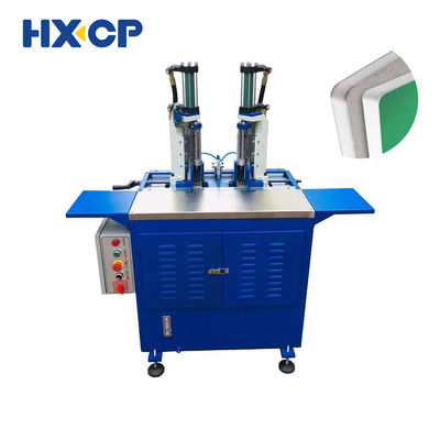 HX460BCR TM الرؤوس المزدوجة القاطعة الزاوية آلة تدوير 220 فولت شبه أوتوماتيكي لمصنع التصنيع مطعم مزود بمحرك PL