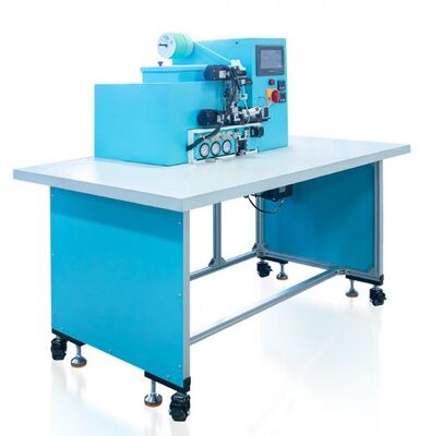 HX20EPL نصف الأوتوماتيكي مرنة قلم حلقة تطبيق آلة باستخدام الغراء الذوبان الساخن بسعة1000-1200pcs/h