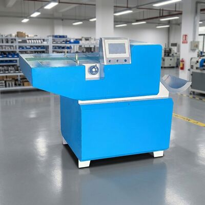 HX450D آلة تقطيع الكرتون ذات التغذية التلقائية المستمرة 10 سم أقصى ارتفاع لتجهيز المكدس