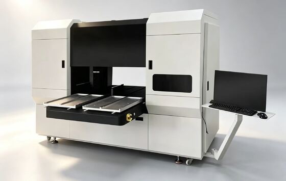 آلة الطباعة الرقمية HXEP400 Book Edge 4/8 Colors 2 Stations للكمبيوتر المحمول الصلب