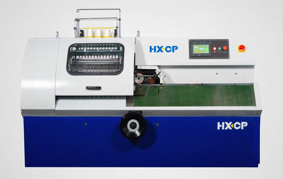آلة خياطة الكتب شبه الأوتوماتيكية HX460D بـ 14 إبرة لخياطة التوقيعات