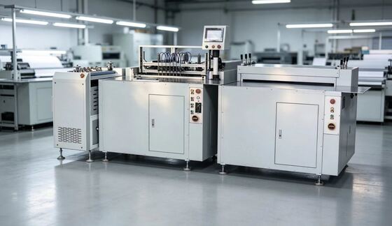 Semi Auto Dual Stations Case Maker for Photo Albums Arch Files and Rigid Box Covers